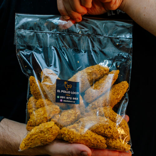 Tenders de pollo rebozados en cereales (encargo 48hs)