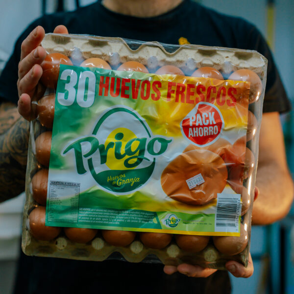 Huevos frescos de 30 Prigo